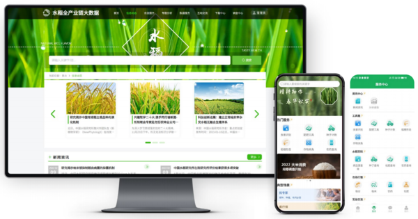 國(guó)家水稻全產(chǎn)業(yè)鏈綜合門戶和“知稻”APP